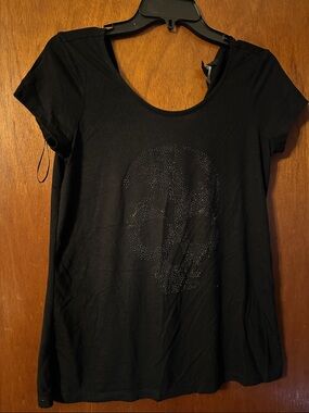 Rock & Republic Short-Sleeve Skull Tee -